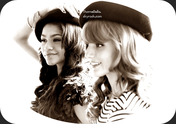 Bella and Zendaya Paris Photo